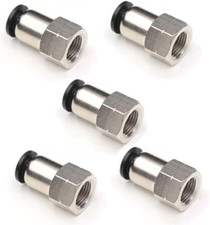 1/8 Npt Female Push to Connect Fittings, 1/4 Inch Air Tube Od Fittings 1/8 Air F