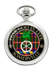 Somerville Scottish Clan Pocket Watch