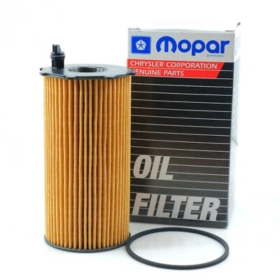FILTRE À HUILE VÉRITABLE MOPAR pour Jeep Wrangler JK 2.8CRD 2007-2017 - Photo 1/2