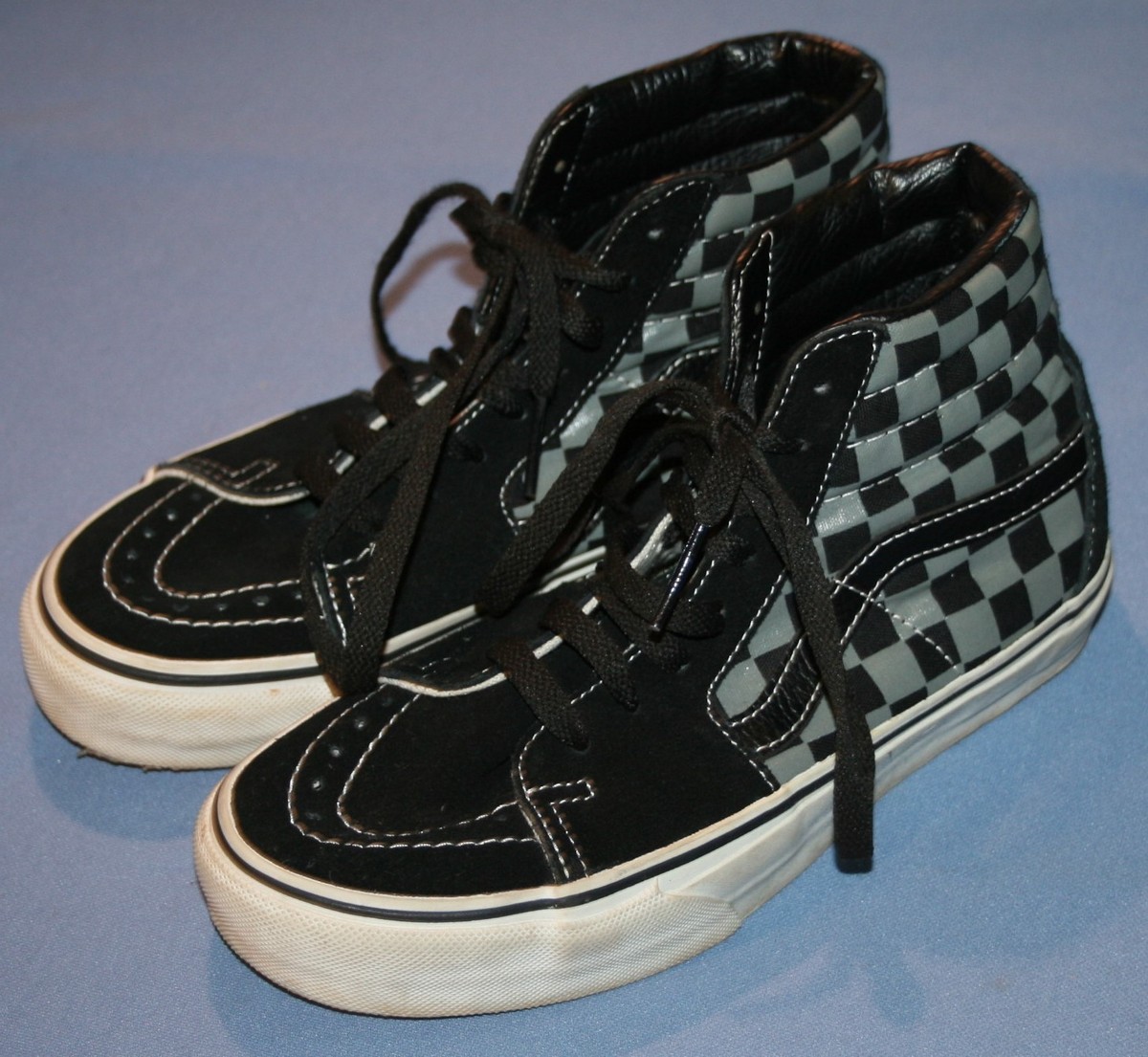 Vans Off the Wall Skateboard Shoes Mens 5 Womens 6.5 Black