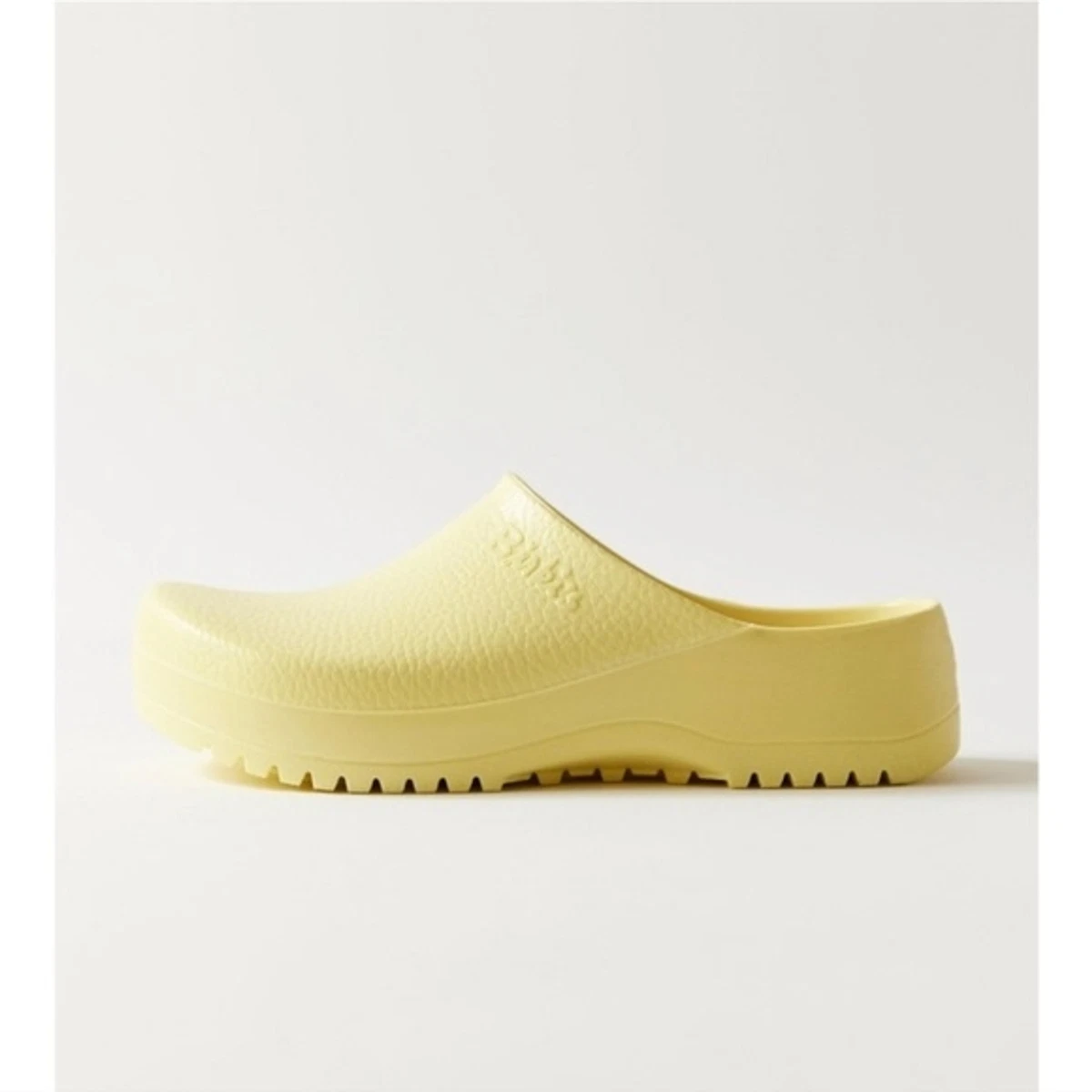 Plastic birkenstocks deals yellow