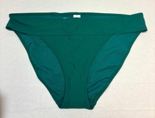 NWT American Eagle Aerie Deep Green Bikini Bottom Size: XL 