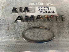 04 05 06 07 08 Kia Amanti Emblem Logo Letters Badge Trunk Rear Chrome OEM