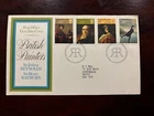 United Kingdom 1973 - British Paintings FDC stamps set Philatelic Bureau Edinbur