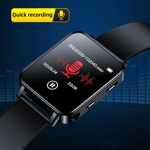 Wristband Digital Voice Recorder Watch Voice Activated Recording MP3 Player - Picture 8 of 26