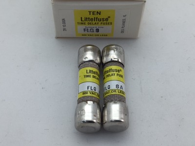 1PC ORIGINAL Littelfuse FLQ-8 FLQ8 FLQ 8A 500Vac Time-Delay Fuse