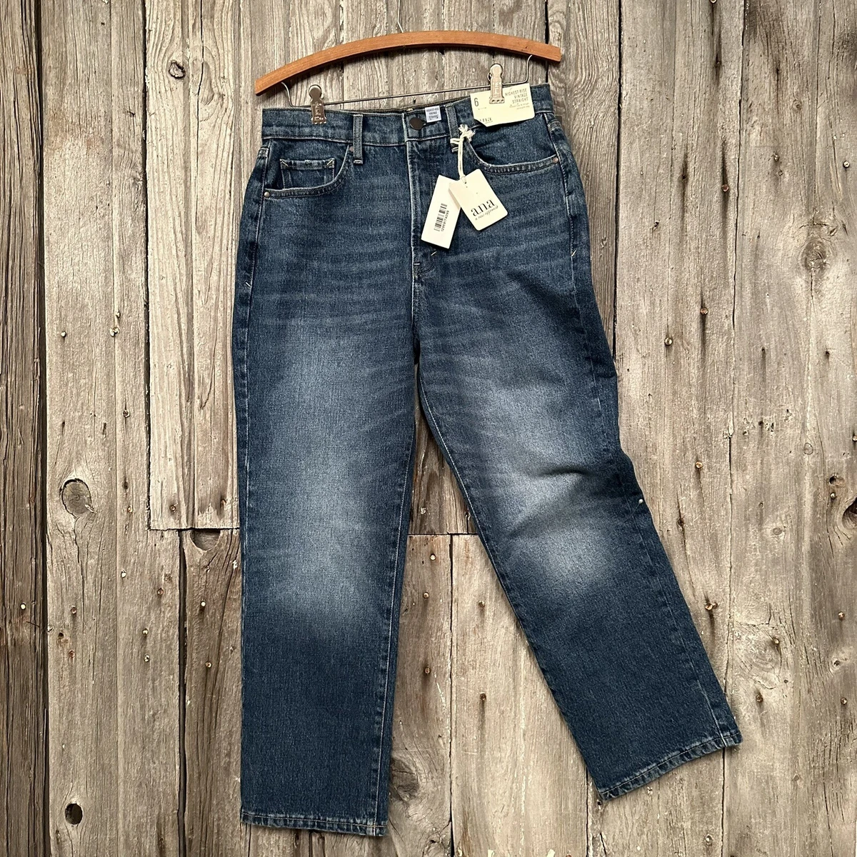Ana straight top leg jeans