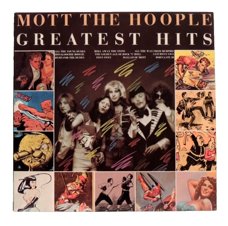 Mott the Hoople Rock Near Mint (NM or M -) Sleeve Vinyl Records