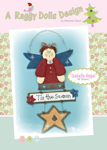 ISABELLA ANGEL - Sewing Craft PATTERN - Xmas Christmas Decoration