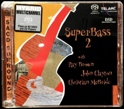 Ray Brown / John Clayton / Christian McBride   Super Bass 2  cd/SACD