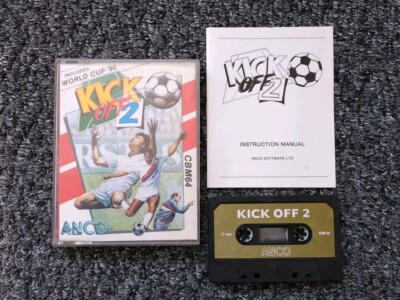Commodore 64 C64 Spiel - Kick Off 2 von Anco 1990