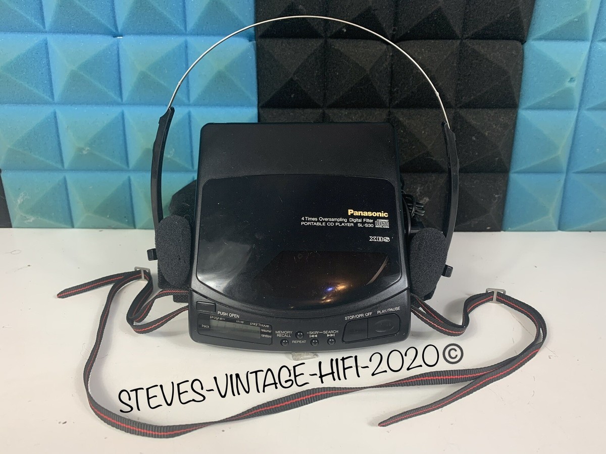 ☆Panasonic パナソニック SL-S30 ポータブルCDプレーヤー CD再生確認
