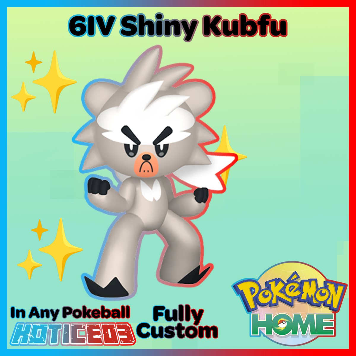 kubfu pokemon card ✨Shiny kubfu 6IV✨ Pokemon Scarlet & Violet 🚀Fast Home Transfer🚀