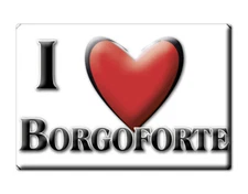 Magnet Borgoforte (MN) - Lombardy Fridge Magnet Souvenir Italy Gift