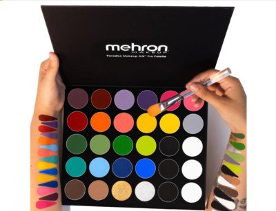 MEHRON Paradise Makeup AQ 30 Color Palette AQUA for Body & Face Painting