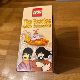 LEGO Ideas The Beatles Yellow Submarine 21306 Complete Set 553 Pieces