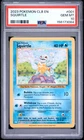 2023 POKEMON CLB-CLASSIC BLASTOISE & SUICUNE EX DECK #001 SQUIRTLE PSA 10