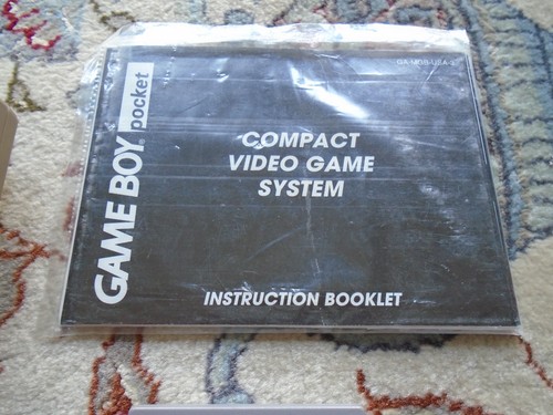 Console portatile OEM GOLD Nintendo Game Boy Pocket MGB-001 con gioco Star Wars USA - Foto 9 di 16