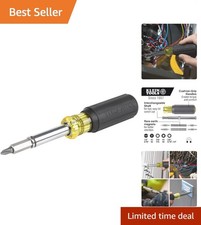 Professional Grade 11-in-1 Magnetic Screwdriver/Nut Driver - 8 Bits Included