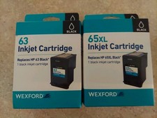 WEXFORD 65 XL Inkjet Cartridge Black - LOT OF 2 New In Box