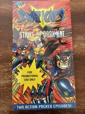 Swat Kats Strike of Dark Kat 1995 2 Episodes Promotional VHS New Sealed Rare