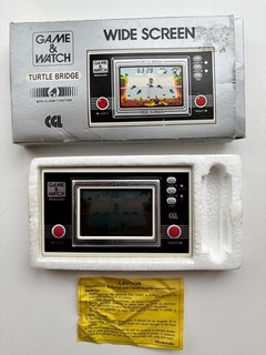 Nintendo Game And Watch From The 80s “Turtle Bridge” with box