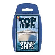 Top Trumps World Famous Ships Card Game Marit...