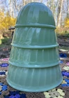 VTG FIRE KING JADEITE Swirl Nesting Bowls 4 PCS MINT! Anchor Hocking