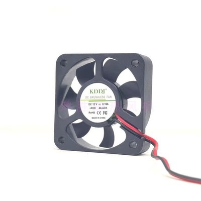 1PCS KDDJ DC12V 0.10A Brushless Cooling Fan 2-Wire for Computer/CPU/Case #pk