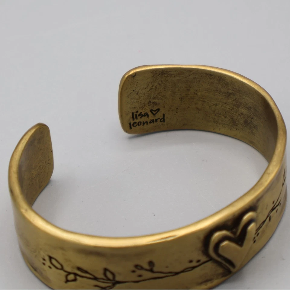Brazalete Lisa Leonard Let Love Grow Mujer Bronce Embarazo Mamá Regalo Joyería Foto 4 de 4