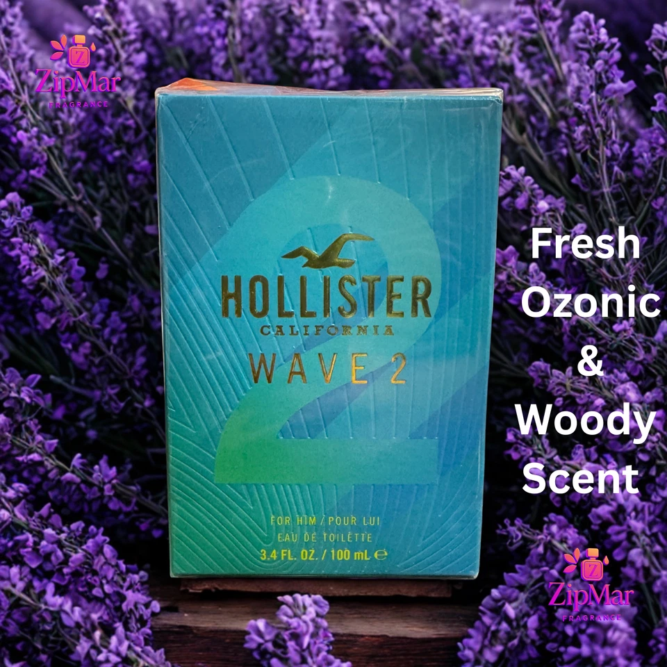 Hollister California волна 2 для него туалетная вода 3,4 унц классический аромат новый - Изображение 4 из 4