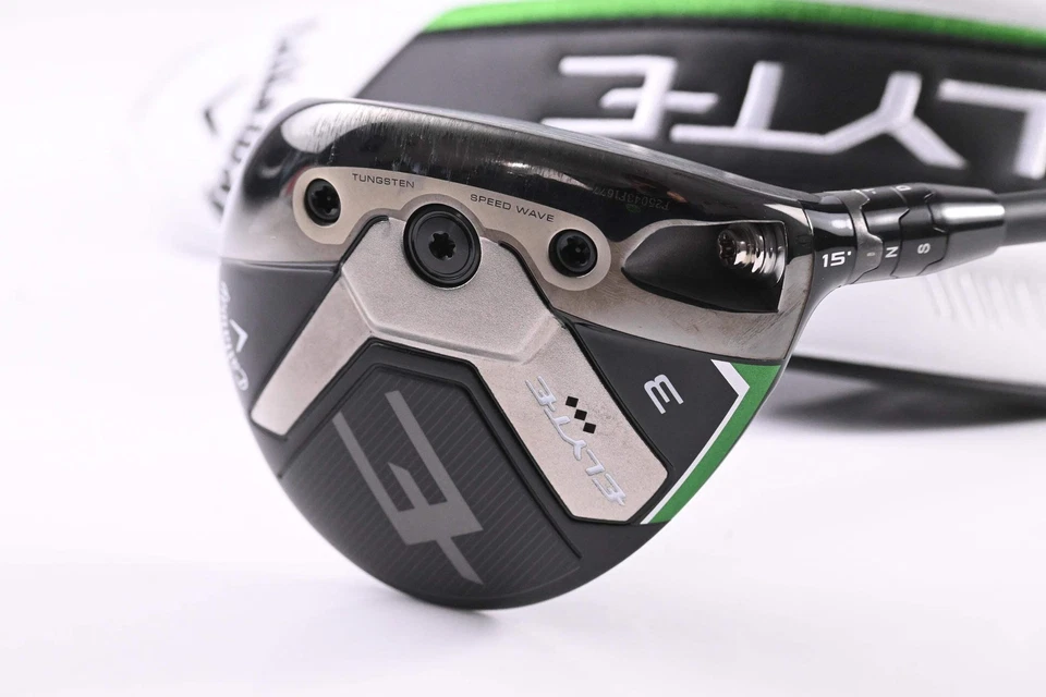 Callaway Elyte Triple Diamond #3 Wood / 15 Degree / X-Flex Tensei 1K Black 75 - Image 2 of 4