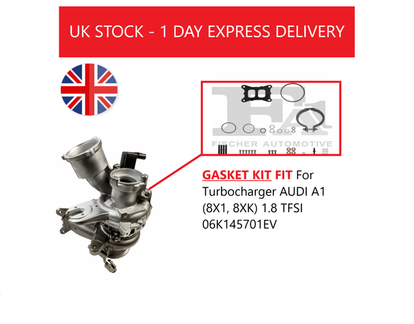 Turbolader Dichtsatz Audi A1 (8X1, 8XK) 1.8 Tfsi 06K145701EV-image
