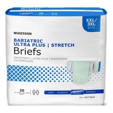 McKesson Incontinence Brief Stretch BRSTRBAR Ultra Plus 80 Ct
