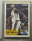 Front of 1993-94 Fleer - Chris Webber #292 (RC)