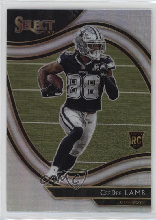 2020 Panini Select Field Level Silver Prizm CeeDee Lamb #357 Rookie RC 0xu5