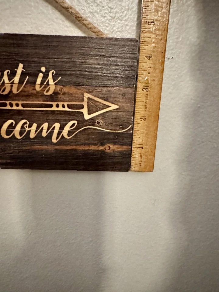 P. Graham Dunn “The Best is Yet to Come” Rustic 4.5” x 10”Wood Sign Made in USA - Image 4 of 4