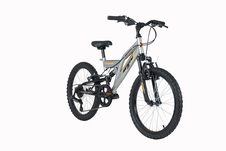 VTT Enfant Tout Suspendu 24'' Zodiac 18 Vit. V-Brakes TC 38 cm KS Cycling M315K - Photo 2/4