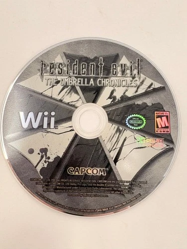 Resident Evil The Umbrella Chronicles for Nintendo Wii (Disc Only, Tested, Work)