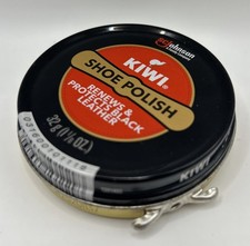 Kiwi Shoe polish, black, 1.12 oz