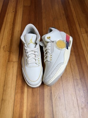 Size 12 -  SAMPLE Jordan 3 Retro x J. Balvin Mid Medellin Sunset