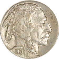 1931-S Buffalo Nickel