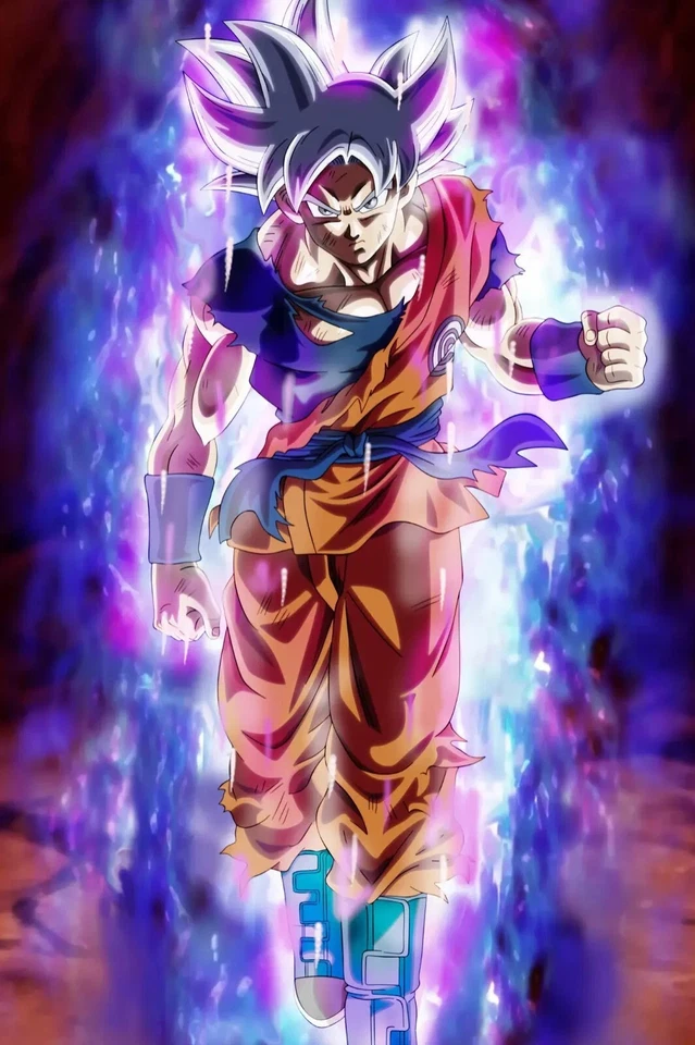 Dragon Ball Super Heroes Goku Ultra Instinct Poster print 14"x20" - Image 2 of 4