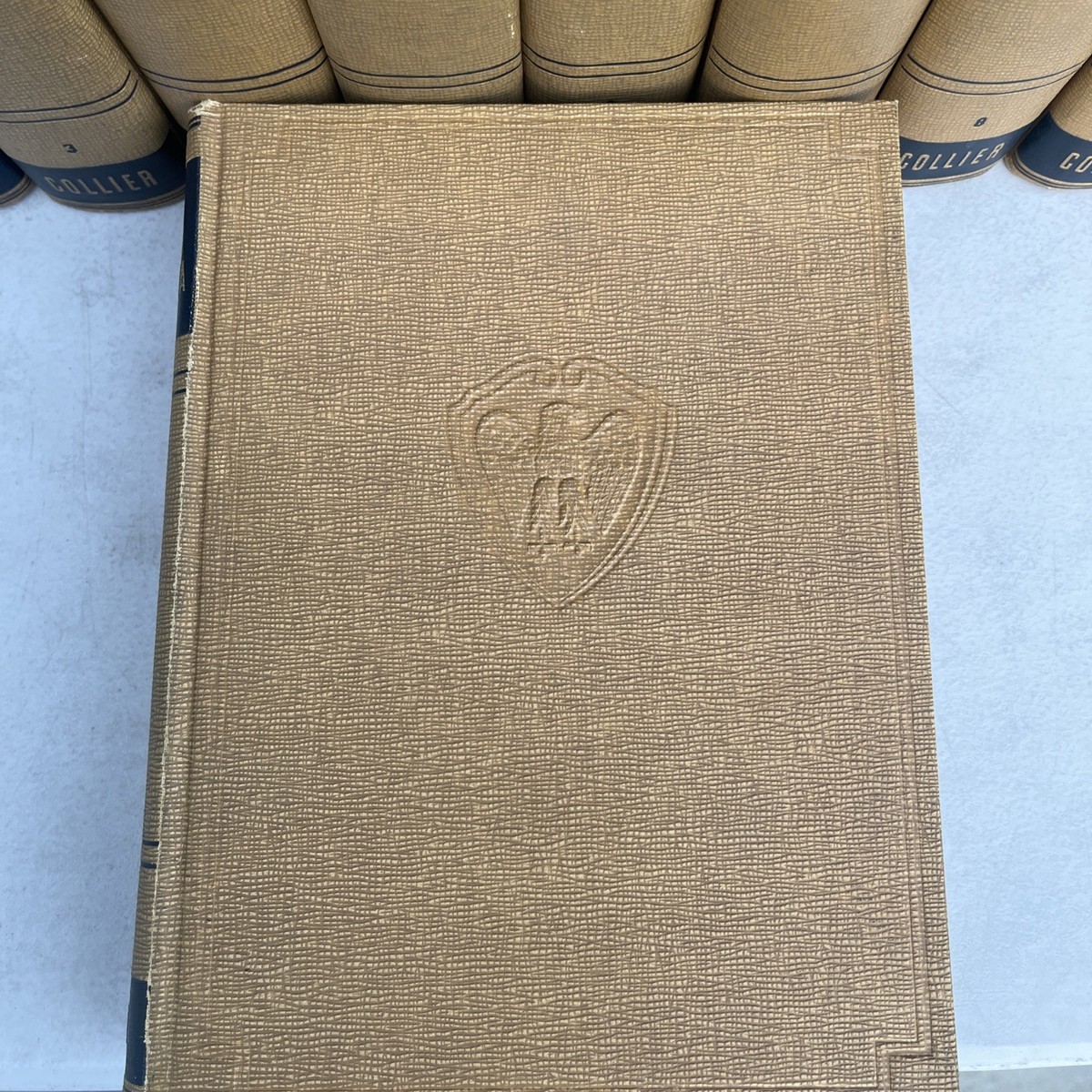 1947 Collier National Encyclopedia Complete 10 Volume Set