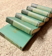 1926 Doubleday The Nature Library. Set of 6. Excellent Condition. Vintage Books