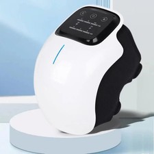 Cordless Knee Massager with Heat Vibration,Knee Massager with Large LED Screen