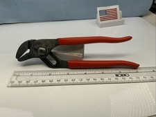 Xcelite 7in. Adjustable Pliers - Red Grips - Faded Laser Markings, USA