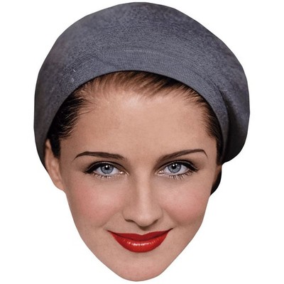 Norma Shearer (Lipstick) Big Head. Larger than life mask.
