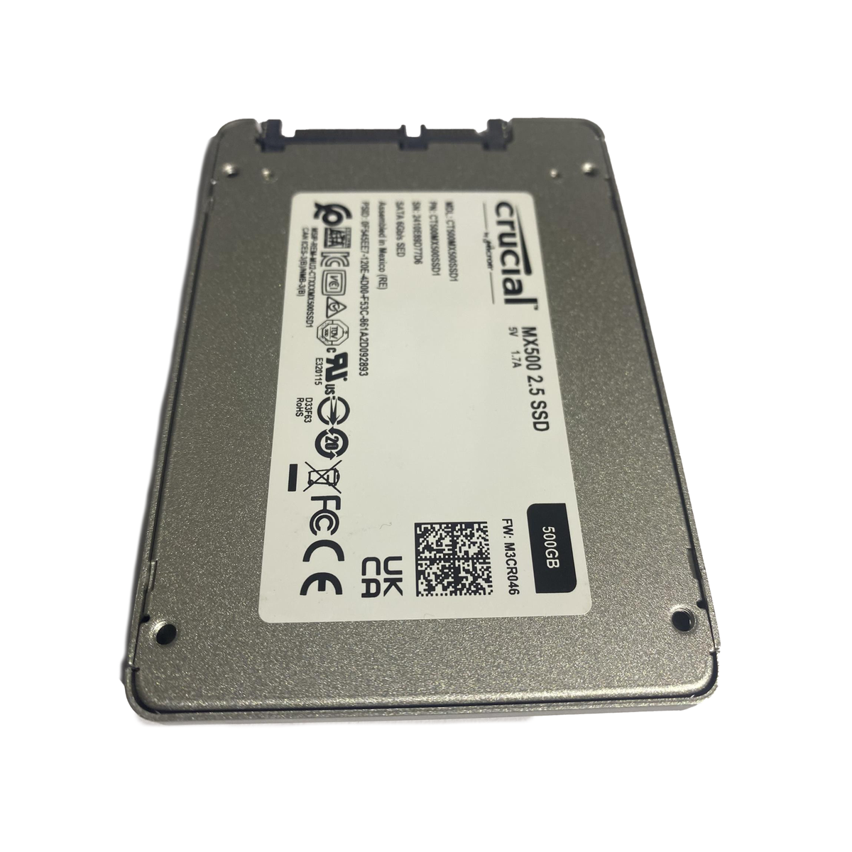CT500MX500SSD1/JP [Crucial MX500 2.5インチ 7mm SATA 500GB] MX500