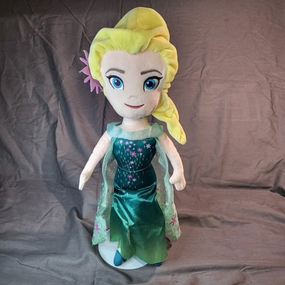 20'' DISNEY PRINCESS ELSA SOFT BODY DOLL FROZEN FOREVER 2015. NORTHWEST